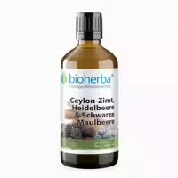 Ceylon Zimt Heidelbeere & Schw Maulbeere Tropfen 100 ml