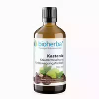 Bioherba Kastanie Kräutermischung für Bewegungsfreiheit Tropfen Tinktur