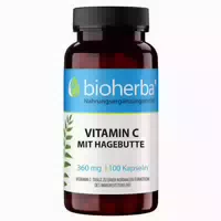 Bioherba Vitamin C mit Hagebutte Kapseln