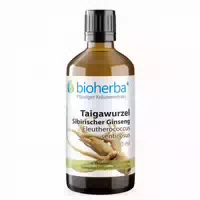 Bioherba Taigawurzel Sibirischer Ginseng Eleutherococcus Senticosus Tropfen Tinktur