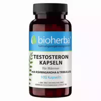 Bioherba Testosteron Kapseln für Männer mit Ashwagandha & Tribulus