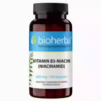 Bioherba Vitamin B3 Niacin Nicotinamid Kapseln 100 st