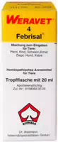 Febrisal 4 Tropfen Vet 20 ml Tropfen