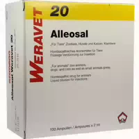 Alleosal 20 Ampullen, für Hunde, Katzen, Zootiere Sowie Kleintiere 10x2 ml