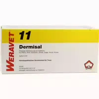 Dermisal 11 Ampullen Vet 4x10x2 Ml Ampullen