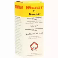 Dermisal 11 Tropfen Vet 20 ml Tropfen