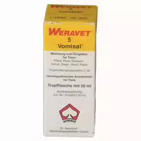 Vomisal 5 Tropfen Vet 20 ml Tropfen
