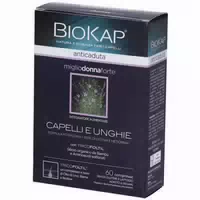 Biokap Antiverlust Hirse Frau Stark mit Tricofoltil 60 Tabletten Biokap