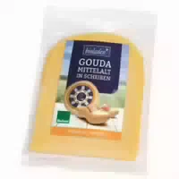 Gouda, Mittelalt, Geschnitten, Laktosefrei