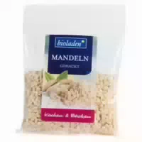 Mandelkerne, Blanchiert und Gehackt
