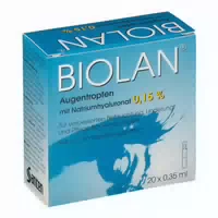 Biolan Augentropfen Einzeldosispipetten 20x0 35 ml Einzeldosispipetten