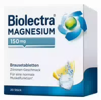 Biolectra Magnesium 150 mg Brausetabletten Zitronengeschmack