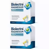 Biolectra Magnesium 150 mg Brausetabletten Zitronengeschmack