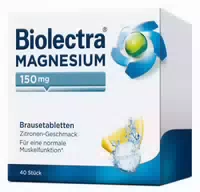 Biolectra Magnesium 150 mg Brausetabletten Zitronengeschmack