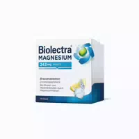 Biolectra Magnesium 243mg Forte Zitrone 40 St Brausetabletten