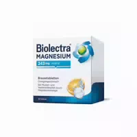 Biolectra Magnesium 243 Mg Forte Brausetabletten Orangengeschmack