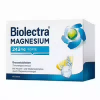 Biolectra Magnesium 243 Mg Forte Brausetabletten Zitronengeschmack