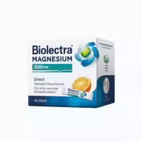 Biolectra Magnesium 300 mg Direct Orange Vegan & Zuckerfrei