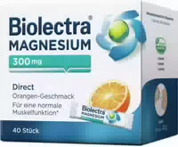 Biolectra Magnesium 300 mg Direct Orangengeschmack 20 Pellet