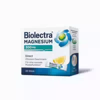 Biolectra Magnesium 300 mg Direct Zitrone Vegan & Zuckerfrei