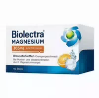 Biolectra Magnesium 365 mg Fortissimum Brausetabletten Orangengeschmack