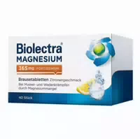 Biolectra Magnesium 365 mg Fortissimum Brausetabletten Zitronengeschmack