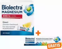 Biolectra Magnesium 400 mg Ultra Direct Orangengeschmack 20 Pellets