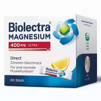 Biolectra Magnesium 400 mg Ultra Direct Zitrone 60 st Pellets