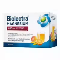 Biolectra Magnesium 486 Mg Intens 20 St Pulver Zur Herstellung Einer Lösung Zum Einnehmen