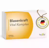 Docvital Blasenkraft Blasen Tabletten Hochdosiert Unterstützend bei Blasenschwäche & Inkontinenz