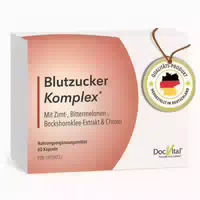 Docvital Blutzucker Komplex 60 Kapseln Hochdosiert 60 st