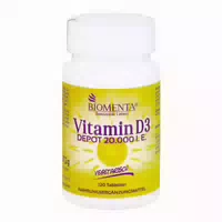Biomenta Vitamin Depot D3 20 000 I E Ve 120 St