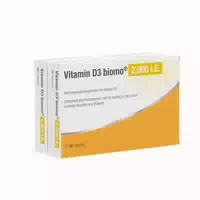 Vitamin D3 Biomo 2 000 I E 60 st Tabletten