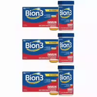 Bion3 Immun Tabletten, Vitamin C, D, Zink & Bakterienkulturen