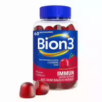 Bion3 Immun Weichgummis Zur Immununterstützung Mit Vitamin C, Niacin, Zink Und Bakterienkulturen