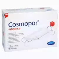 Cosmopor Advance Wundverband 5x7,2 Cm 10 St