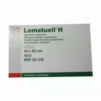Lomatuell H Salbentüll 10x20 Cm Steril 10 St