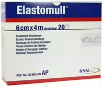 Elastomull 6 cm X 4 m Elastische Fixierbinde 20 Stück