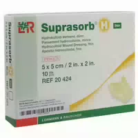Suprasorb H Hydrokoll Verb Dünn 5x5 cm 10 st