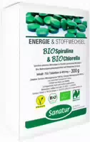 Biospirulina und Biochlorella 2 in 1 Tabletten 250 Stück
