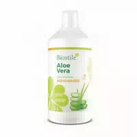 Biostile Aloe Vera – Natürlicher Saft mit Vitamin C, B Vitaminen & Biotin