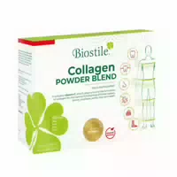 Biostile Collagen Powder Blend – Kollagen Hydrolysat Pulver mit 5 Kollagenquellen