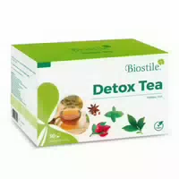 Biostile Detox Tee – 11 Kräuter Mischung für Darm & Leber, 30 Teebeutel