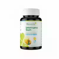 Biostile Immuno Sun – Hochdosierte Vitamin D3 Kapseln mit Reishi, Vitamin C, B6 & B12