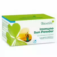 Biostile Immuno Sun Powder – Magnesium Trinkpulver mit Vitamin C & B2 für Energie & Immunsystem