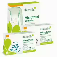 Biostile Micrototal Komplett – 2 Formel mit 9 Bakterienstämmen, Inulin, Spirulina & Vitamin A