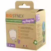 Biosynex Mein Cupin Hygienebecher Größe 2