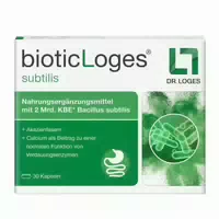 Bioticloges Subtilis – 3 Fach Clever Mit Bacillus Subtilis, Akazienfasern Und Calcium Zur Natürlichen Unterstützung Des Darms