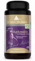 Aphrodite Göttin Der Liebe | Woman Sensitive Rezeptur | 500mg Damiana | 120 Kapseln | Dr Med Michalzik