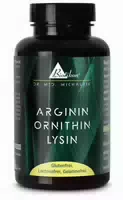 Arginin Ornithin | 1200mg L Arginin Hcl | 120 Kapseln | Dr Med Michalzik